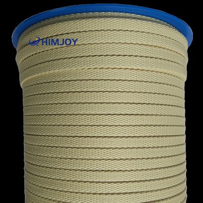 FACTORY PRICE KEVLAR YARN ARAMID TAPE SQUARE ROPES 5.5*5.5MM HIGH TEMPERATURE STRONG RESISTANCE
